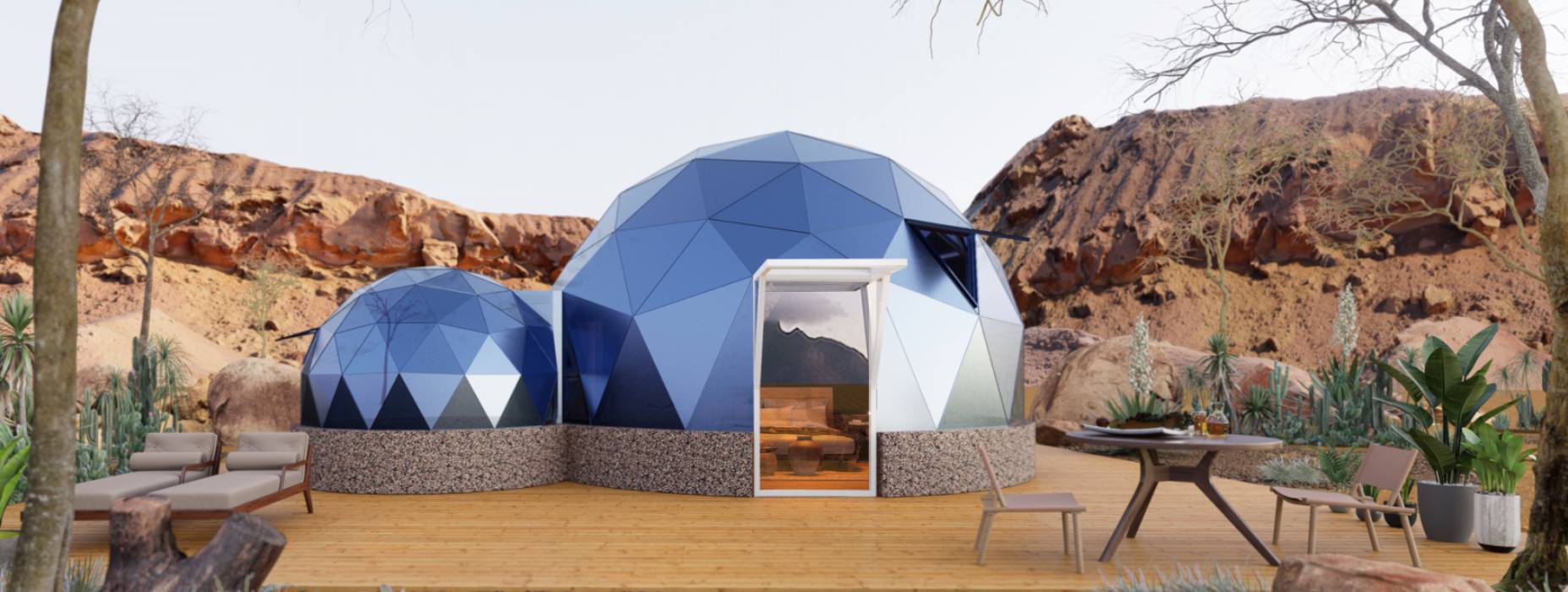 富顺县球形智能光伏玻璃星空房